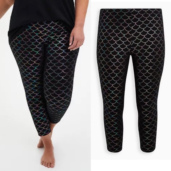 torrid Other - TORRID LIGHTWEIGHT MERMAID SCALE SLEEP LEGGING